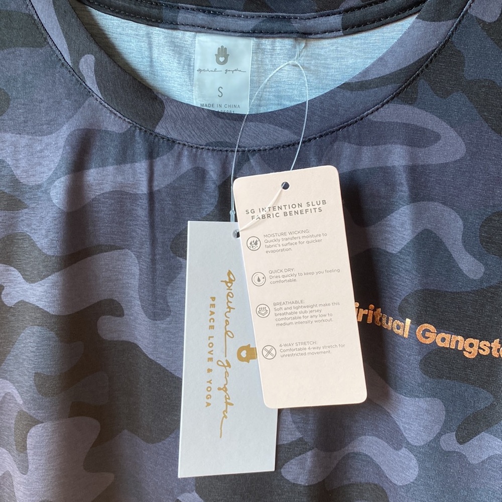 NWOT Spiritual gangster Active Muscle tank - Picture 3 of 6